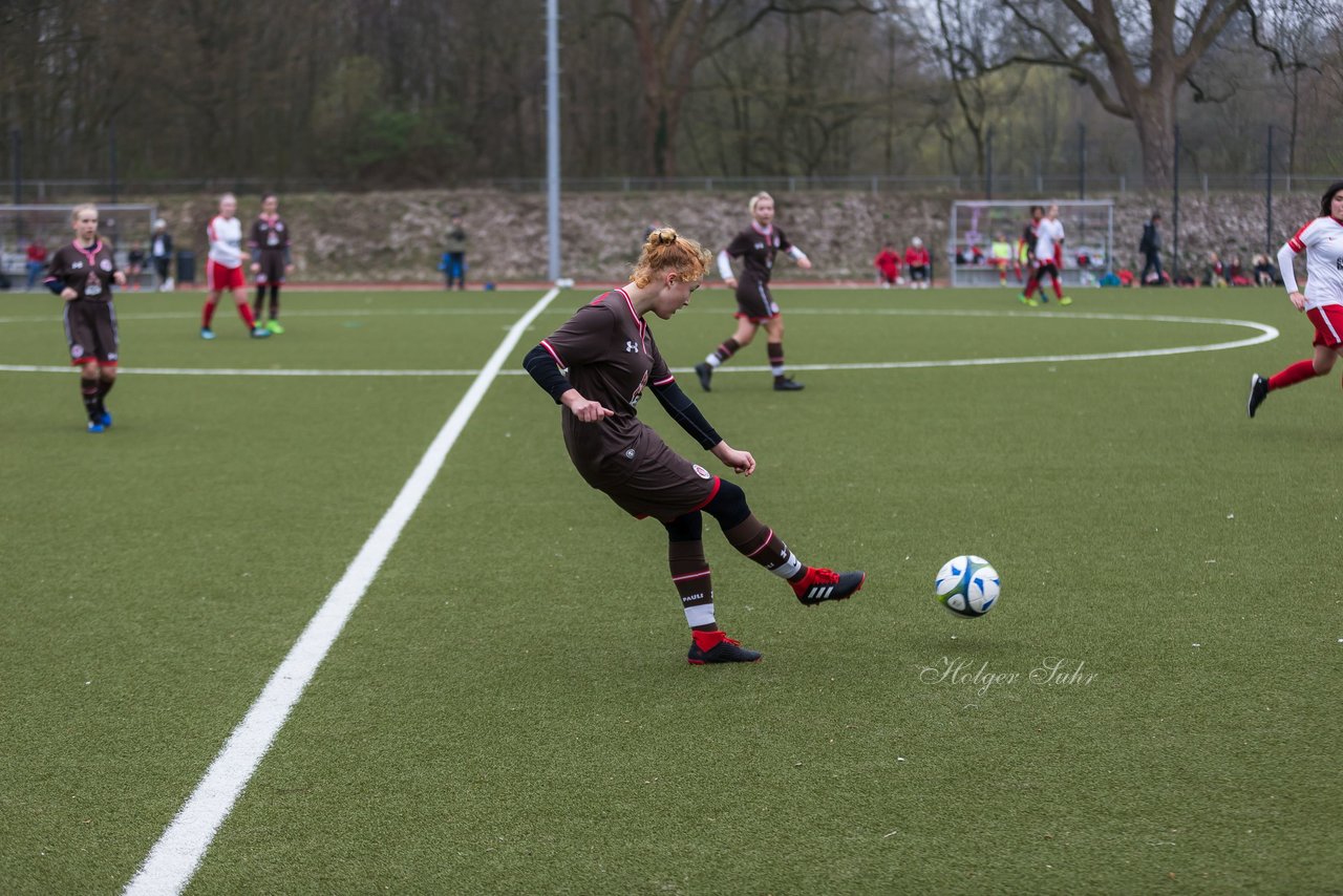 Bild 275 - B-Juniorinnen Walddoerfer - St.Pauli : Ergebnis: 4:1